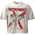Retrovert Red Nurse Rhinestone Tee