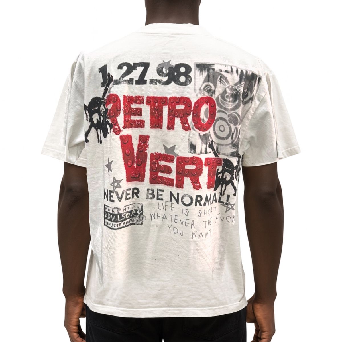 Retrovert Red Nurse Rhinestone Tee