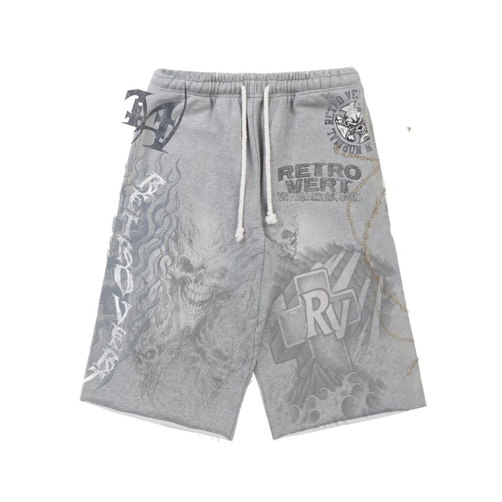 Retrovert Reaper Shorts Grey