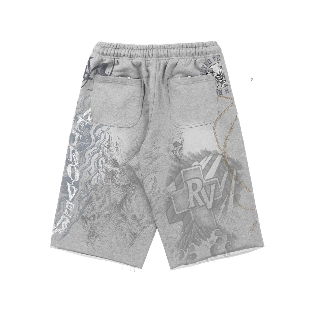 Retrovert Reaper Shorts Grey