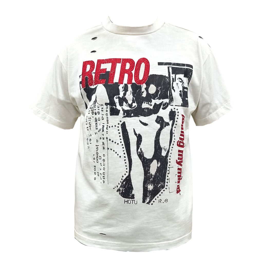 Retrovert Bone Crusher Rhinestone Tee