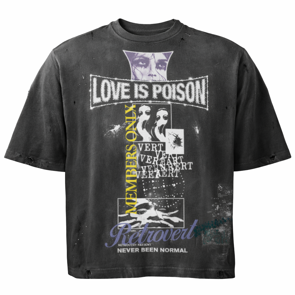 Retrovert Love Is Poison Tee