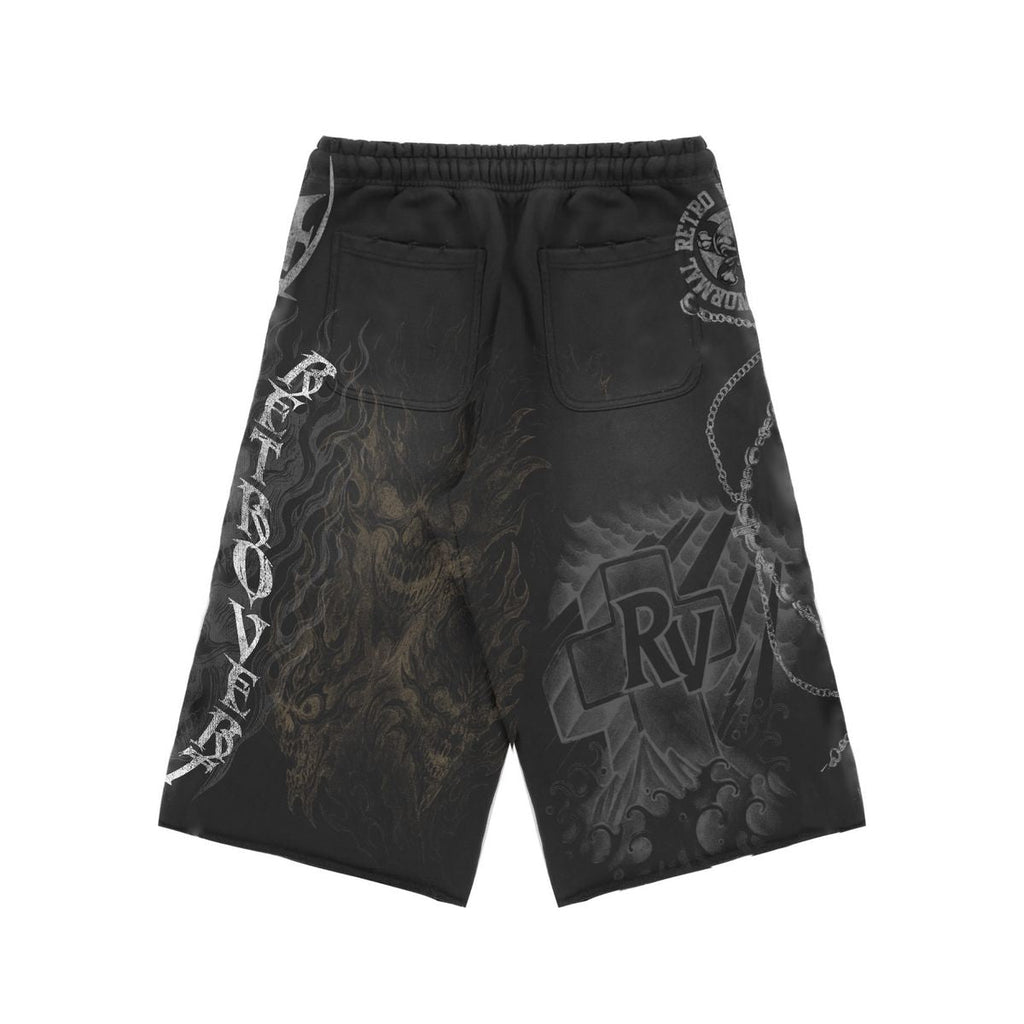 Retrovert Reaper Shorts Black