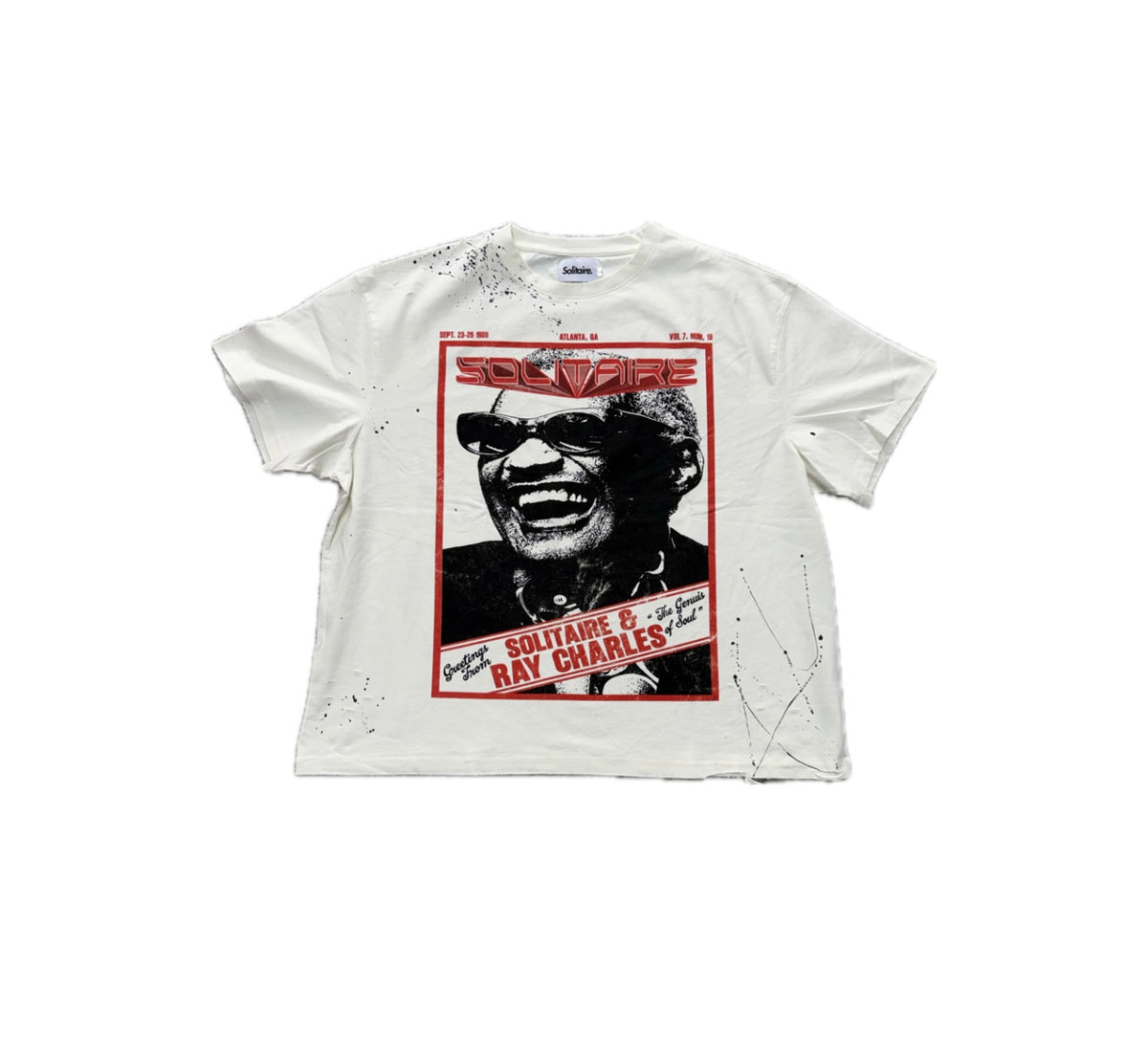 Solitaire Ray Charles Tee