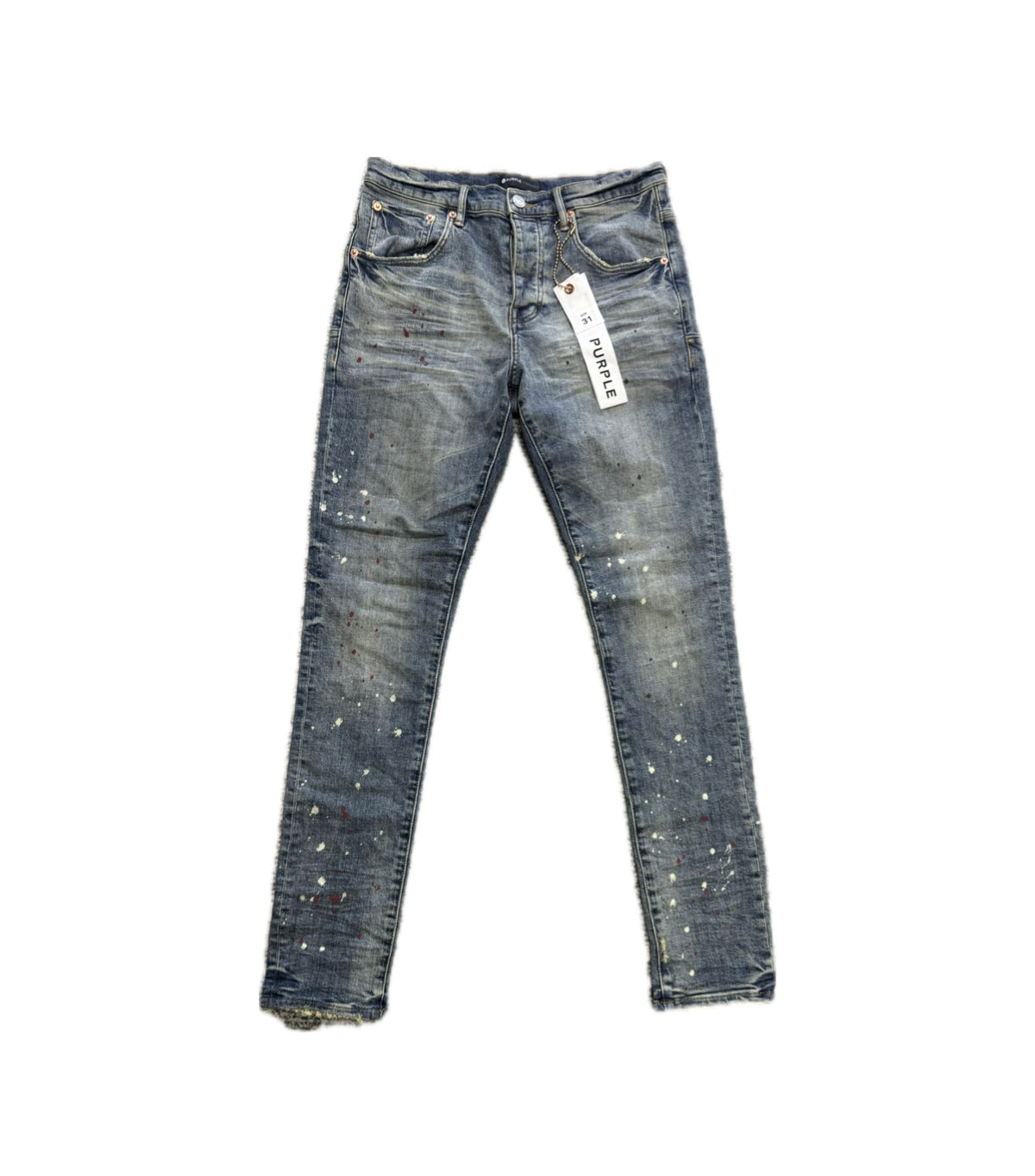 Purple Brand Vintage Spotted Indigo Jeans