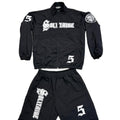 Solitaire Black Nylon Gothic Set