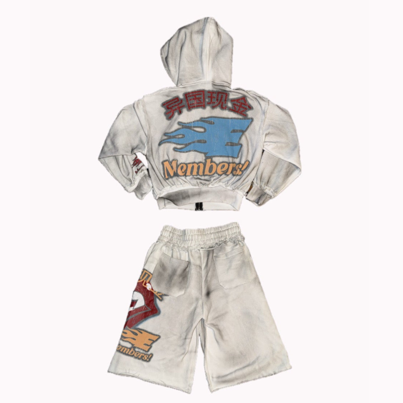 Exotic Cash White Chinese Set