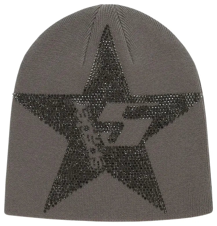 Sp5der Star Rhinestone Skully 'Slate Grey'