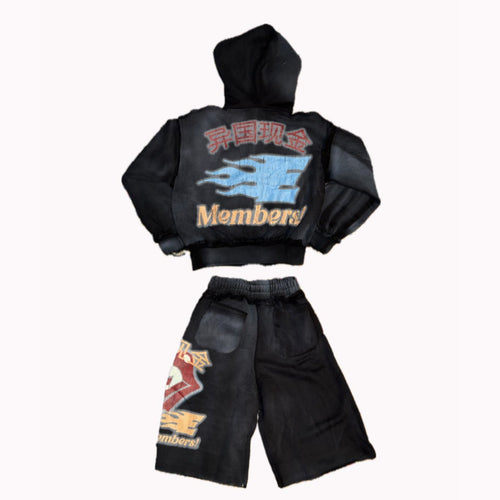 Exotic Cash Black Chinese Set