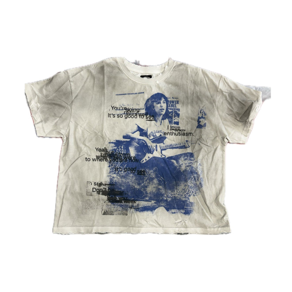 Art on Display Blue Memories Tee