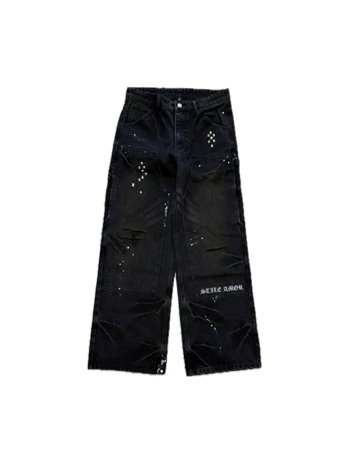 Stile Amor 1950 Splatter Denim