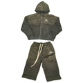 Abominable Olive Green Essentials Short Set