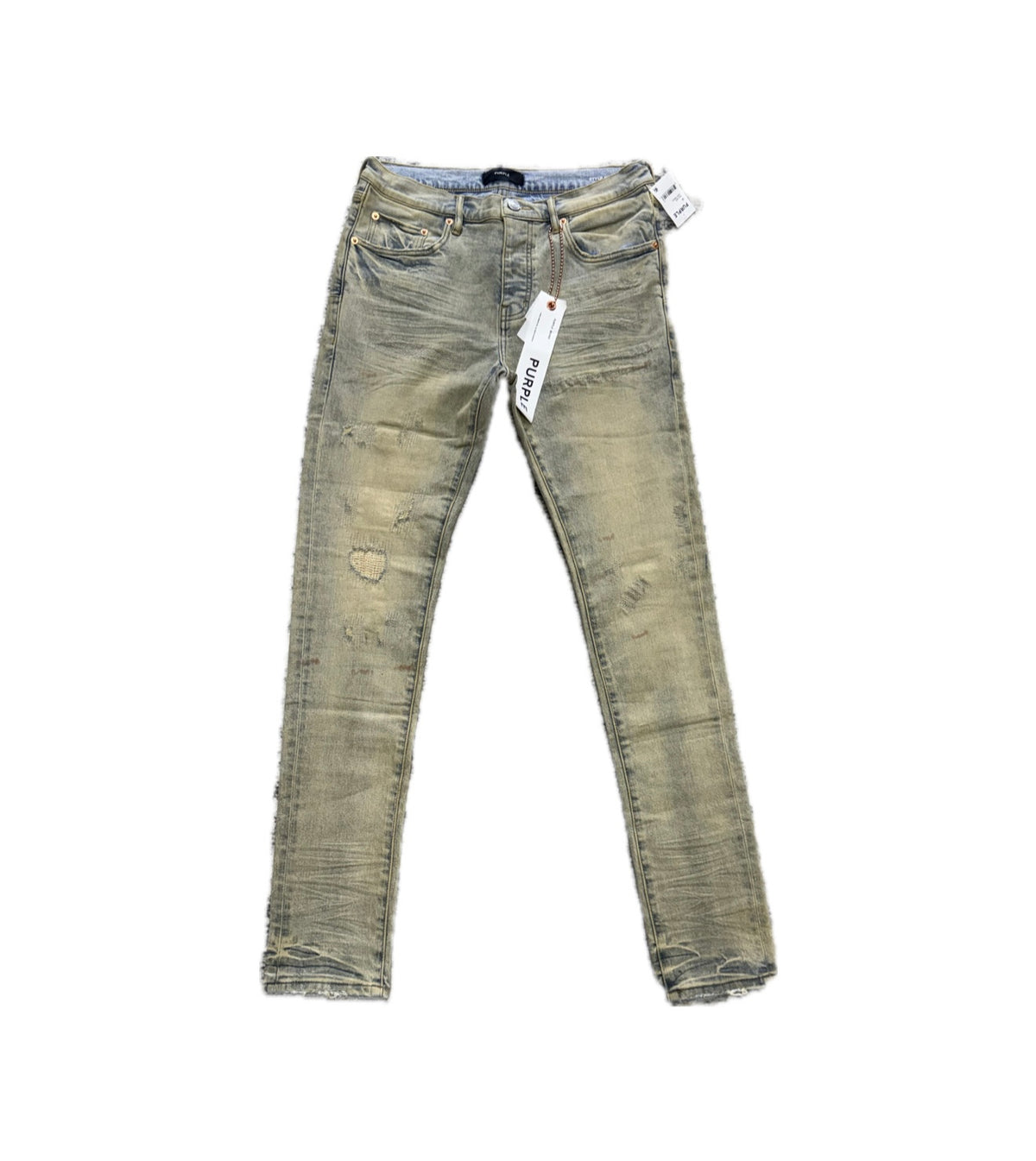 Purple Brand Superlight Oil Repair Skinny Jeans