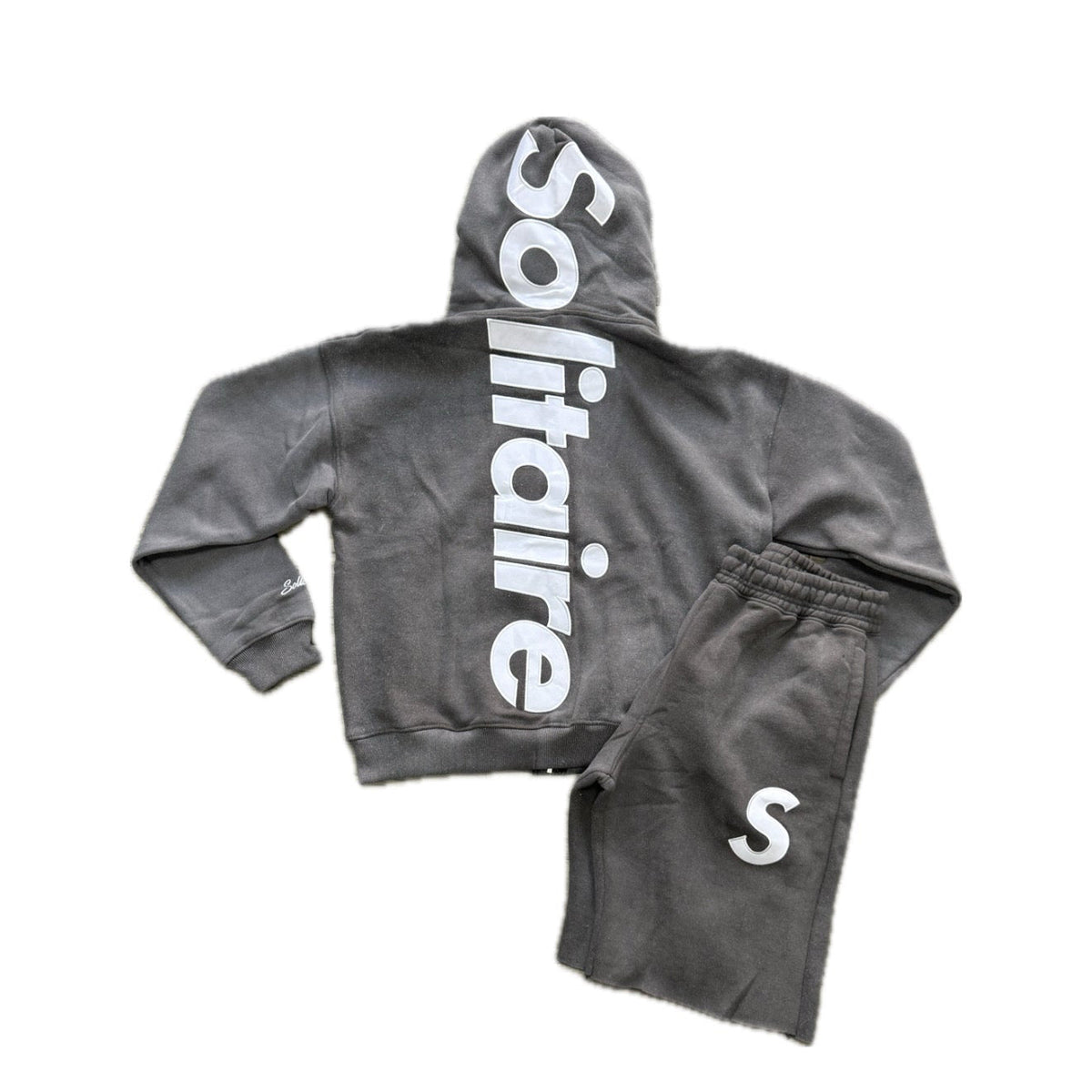 Solitaire Cotton Dark Grey/Wht S Logo Set