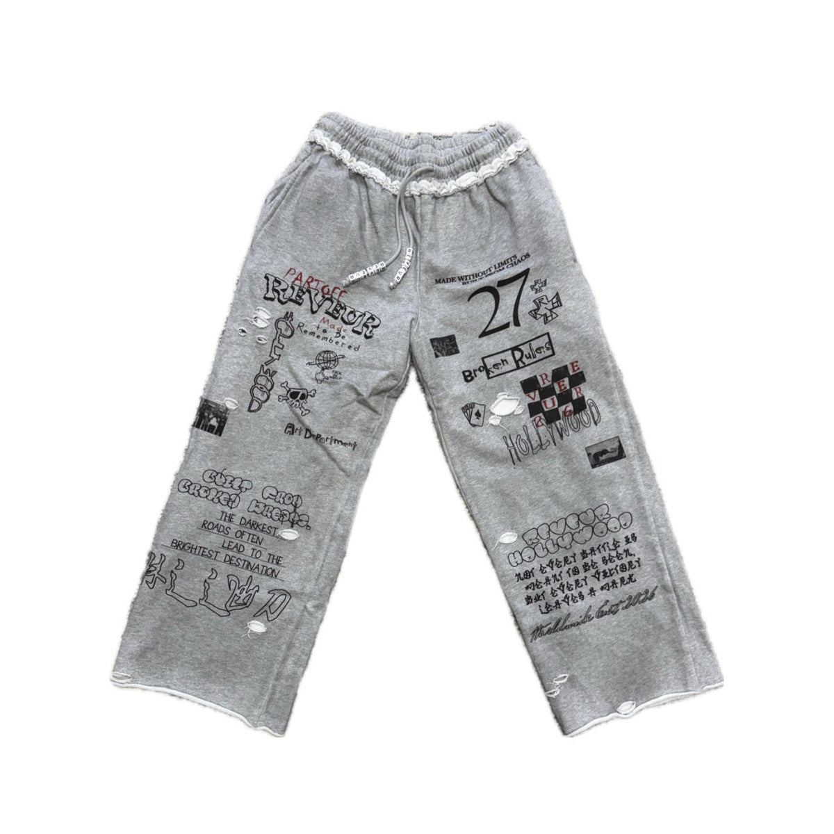 Reveur Checkered Sweats
