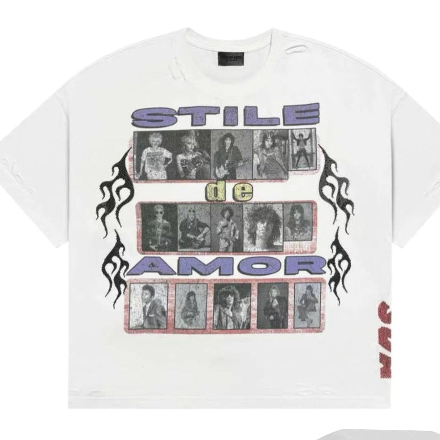 Stile Amor Fiamme Rock Tee