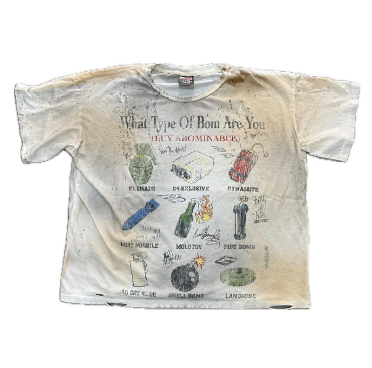 Abominable What Bomb? Tee