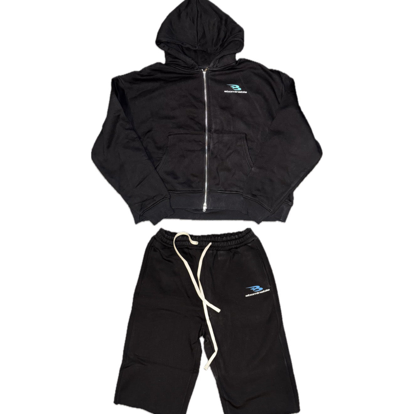 Abominable Black/Blue Essential Short Set