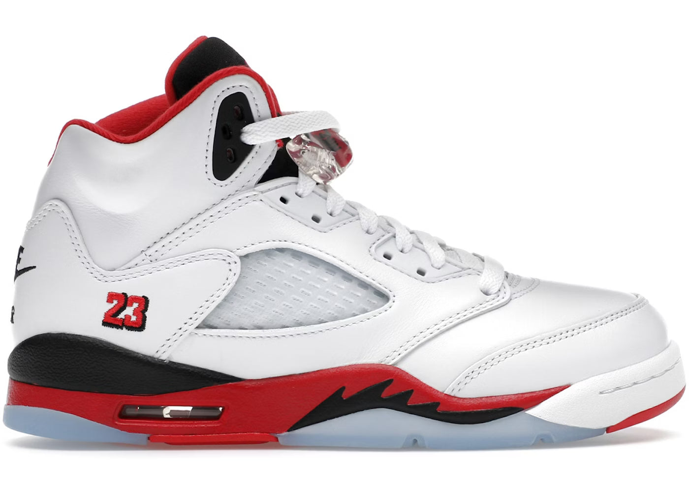 Jordan 5 Retro Fire Red Black Tongue (2025) (GS)