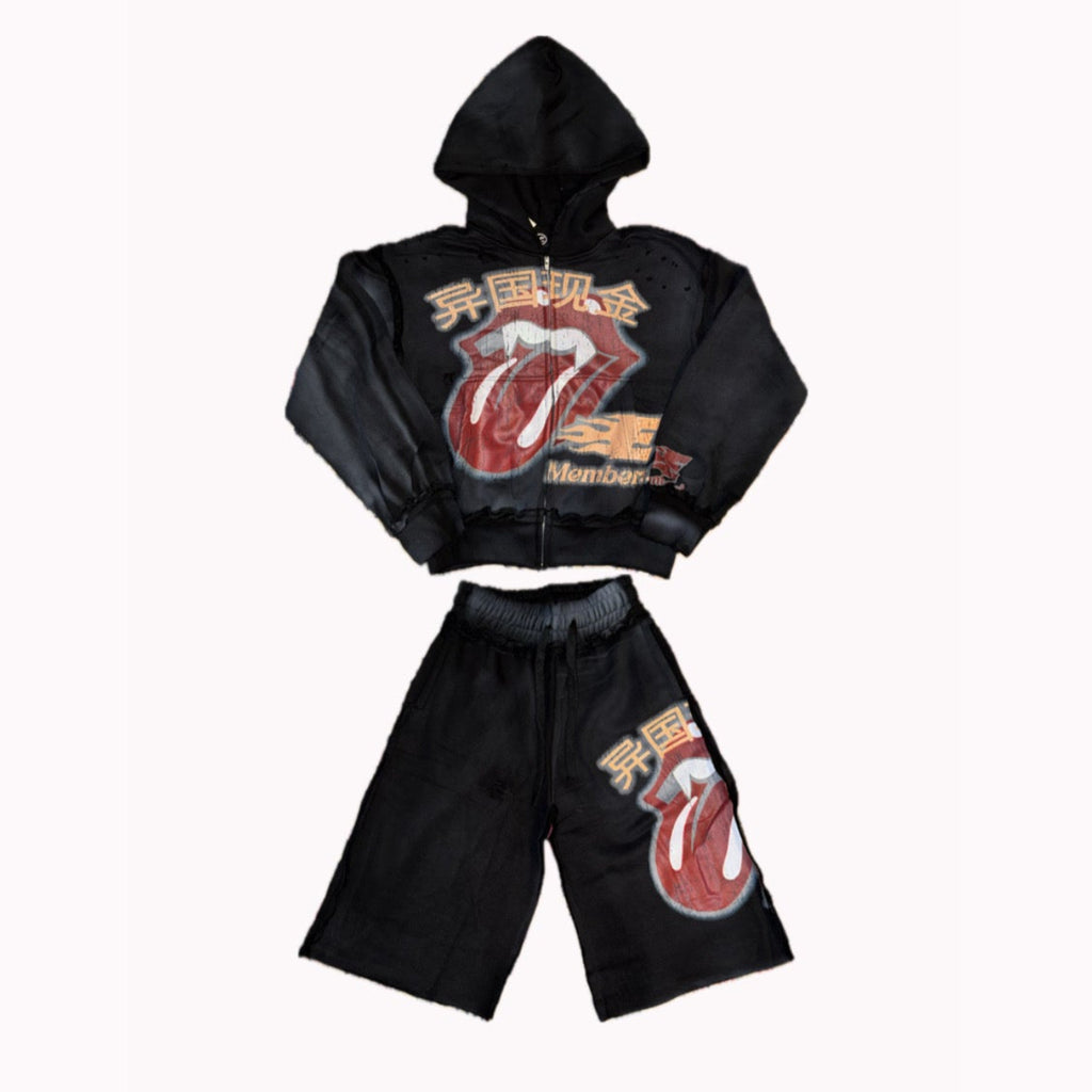 Exotic Cash Black Chinese Set