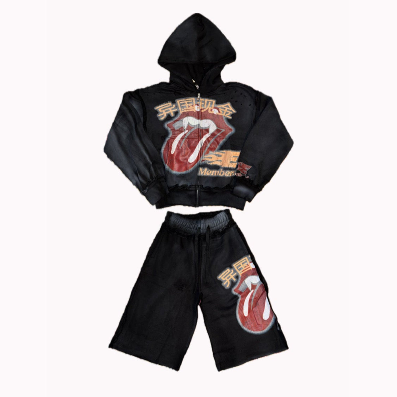 Exotic Cash Black Chinese Set