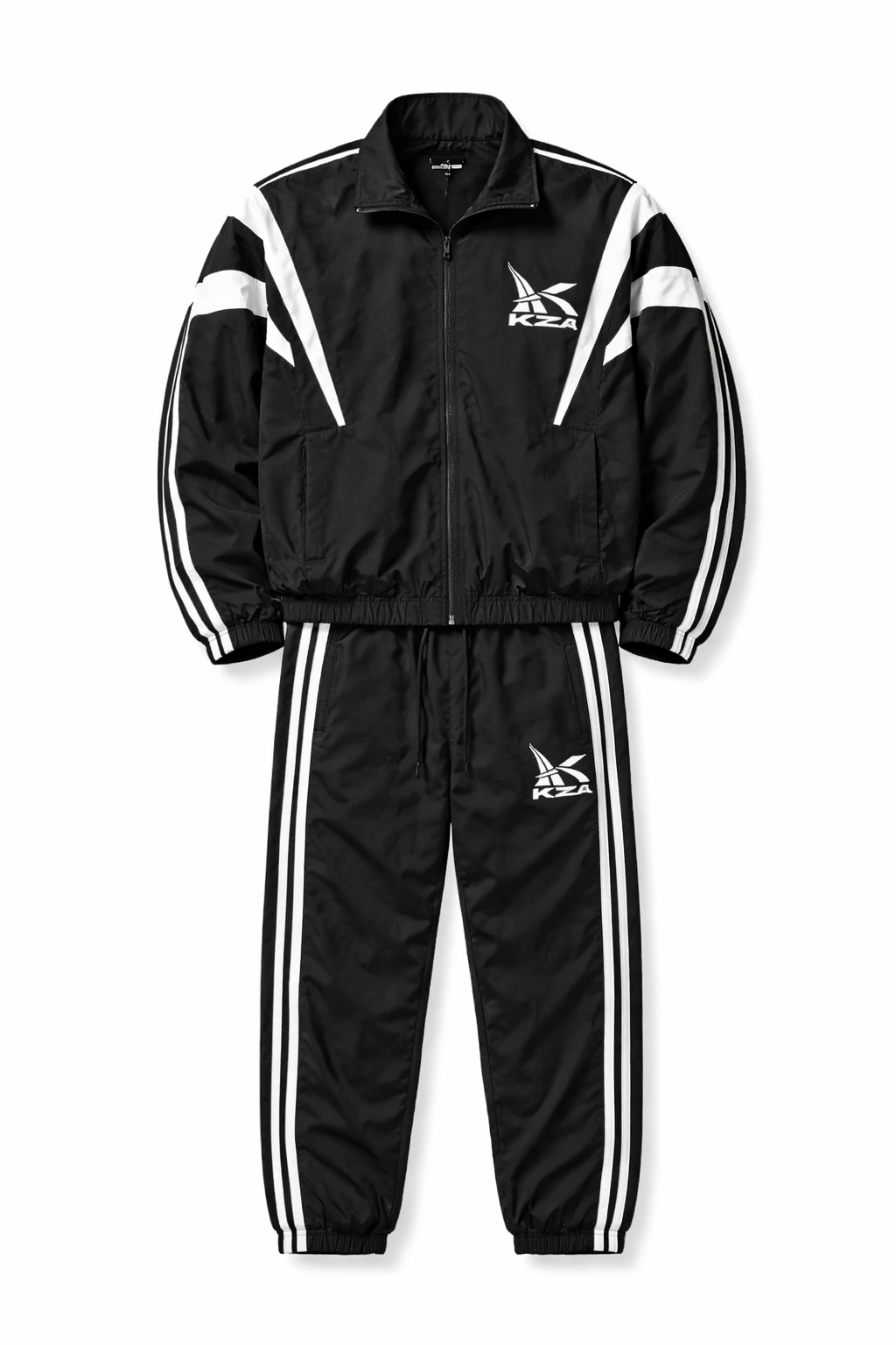 KZA Black Luxe Tracksuit