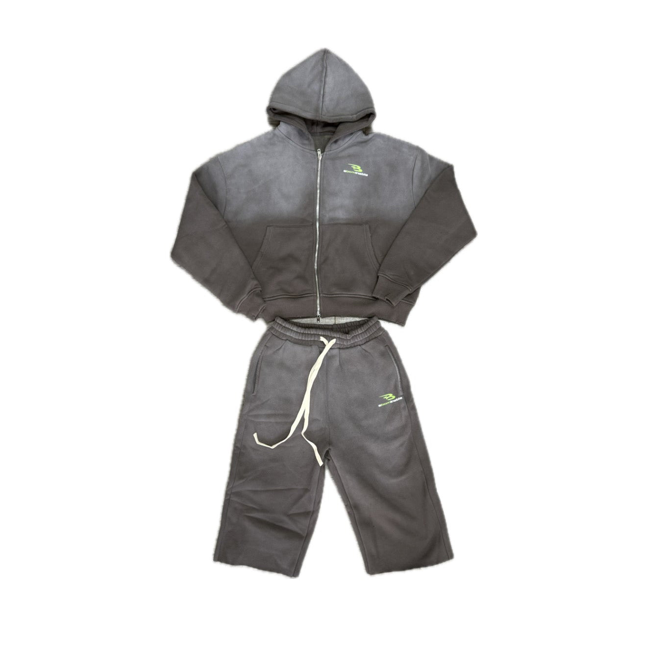 Abominable Brown/Green Essential Short Set