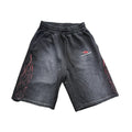Abominable Flame Shorts Blk/Red