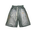 Abominable Flame Shorts Green/Orange