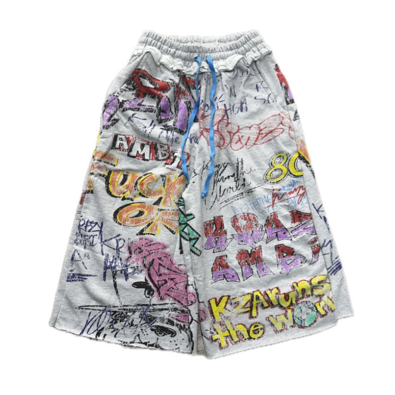 Krazy Ambitions Graffiti Shorts