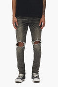 Purple Brand Grey Dirty Blowout Jean