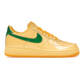 Nike Air Force 1 Low Patent Leather Topaz Gold Pine Green