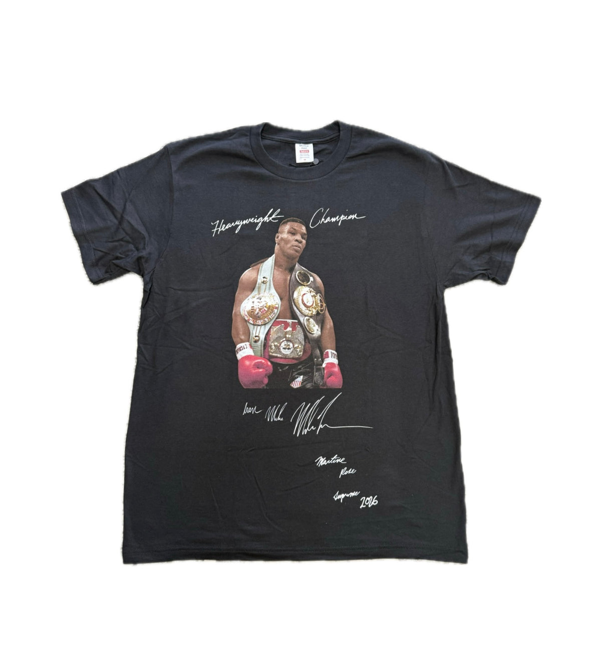 Supreme/Martine Rose x Mike Tyson Tee Black