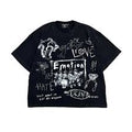 Mixed Emotion Chaos Tee Black