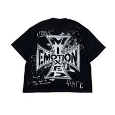 Mixed Emotion Chaos Tee Black