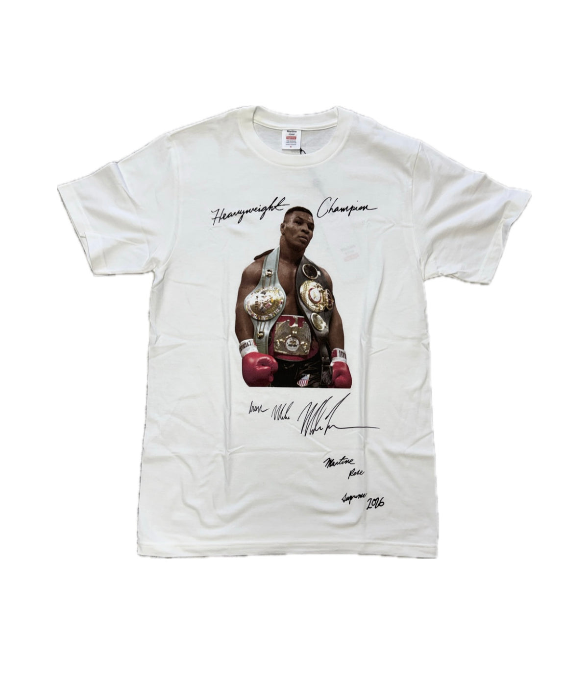 Supreme/Martine Rose x Mike Tyson Tee White