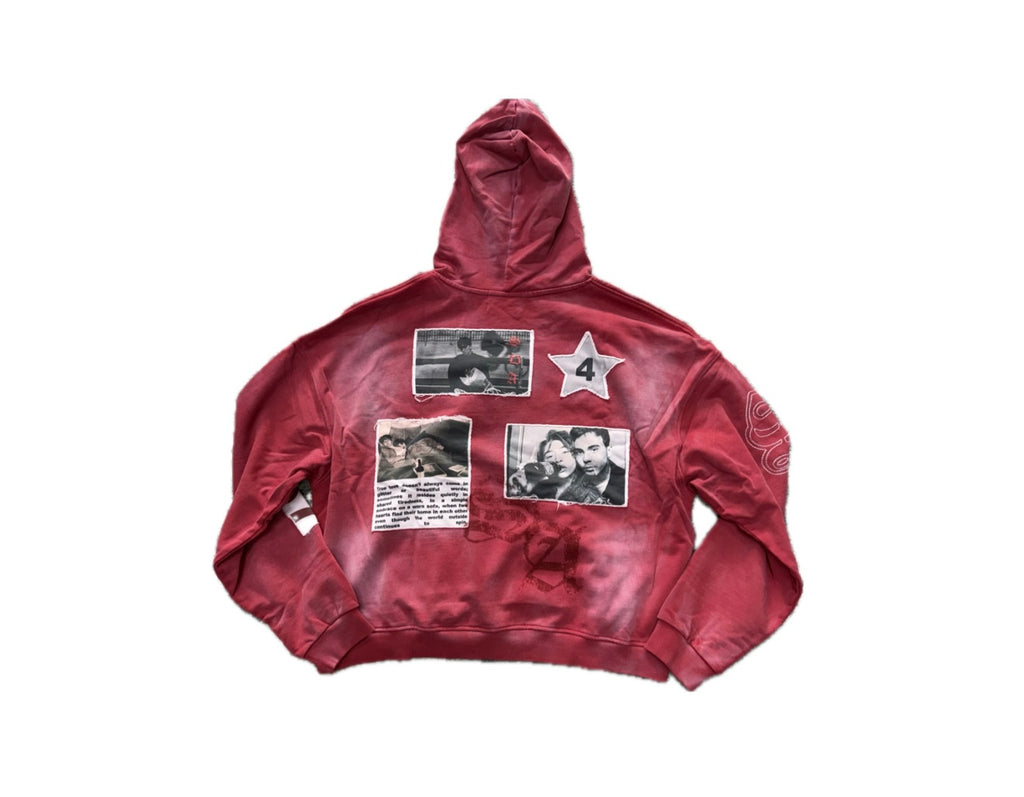 Stile Amore Rosso Hoodie
