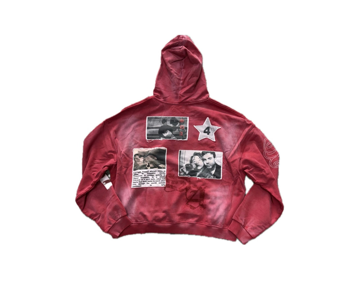 Stile Amore Rosso Hoodie