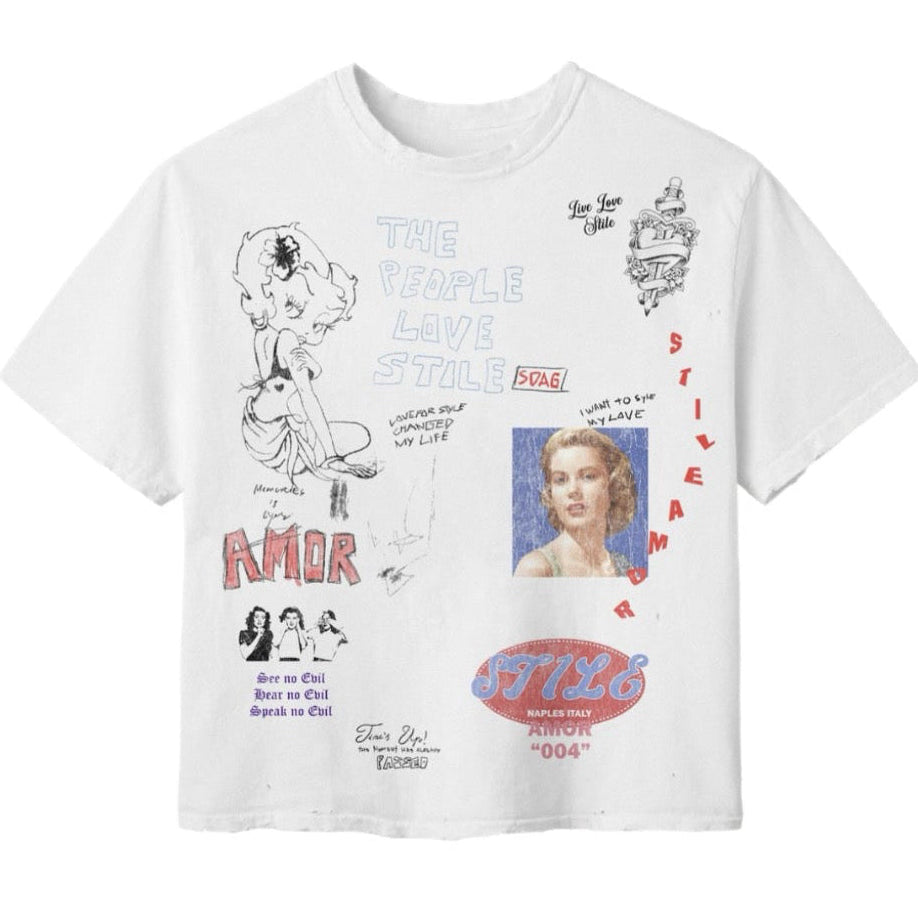 Stile Amor Mock Art Tee