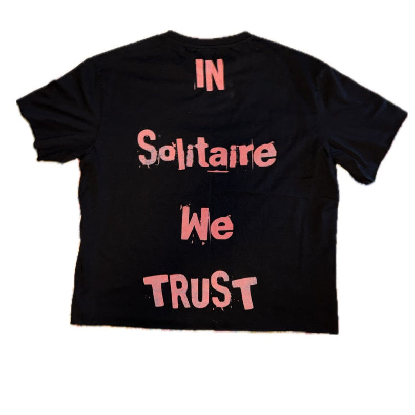 Solitaire In Solitaire We Trust Tee